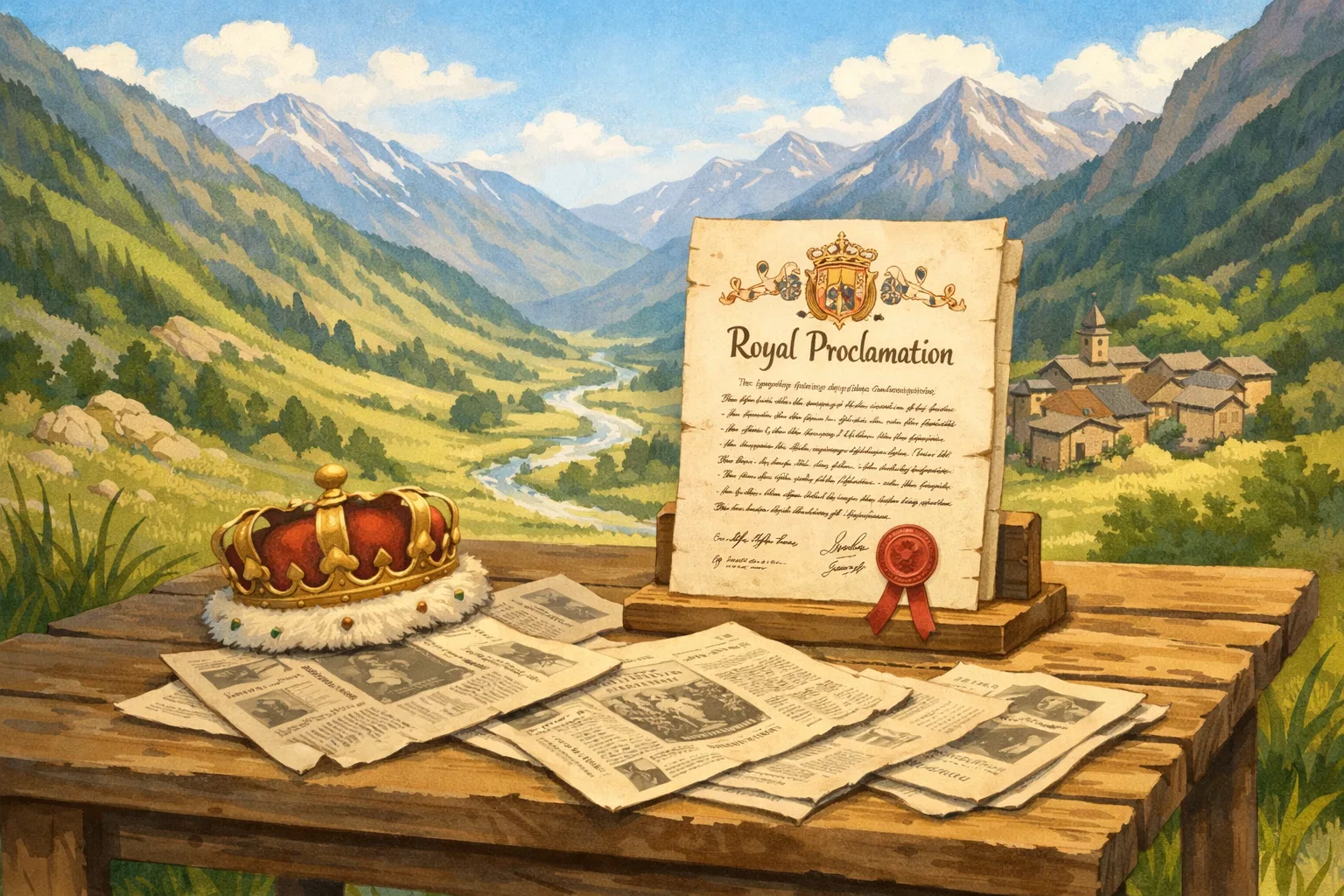 Overview image for How Andorra's Fake King Became a Legend