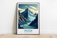 Listing image for 0 Sweden Travel Print - Sweden Poster - Sweden Print - Sweden Travel Poster - Sw