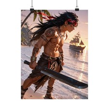 Listing image for Lapulapu Poster Filipino Philippines History Anime Wall Art Print