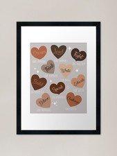 Listing image for Celebrating Black History African A Framed Wall Art Poster Canvas Print Picture