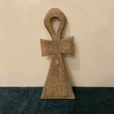 Listing image for Handcrafted Ancient Egyptian Stone Ankh Key Of Life Display Collectable