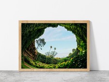 Listing image for Umpherston Sinkhole In Mount Glass Framed Wall Art, Ready to Hang