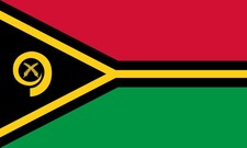 Listing image for Vanuatu National Flag Contemporary Wall Art Glossy Photo Reprint