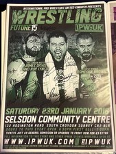 Listing image for Signed IPW:UK Future 15 A3 Poster - London Riots Rampage Brown, more