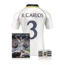 Listing image for Real Madrid Football Memorabilia Signed Bundle