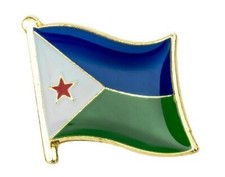 Listing image for DJIBOUTI - Flag Lapel Pin Badge