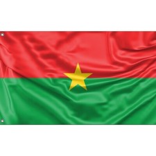 Listing image for Flag of Burkina Faso, Unique Design, 3x5 Ft / 90x150 cm, Made in EU