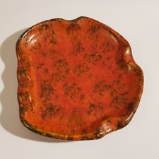 Listing image for West German lava ceramic cigar ashtray 1960s cold war decor mid century vintage