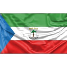 Listing image for Flag of Equatorial Guinea, Unique Design, 3x5 Ft / 90x150 cm, Made in EU