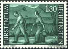 Listing image for Liechtenstein 438 (complete issue) used 1964 Postage stamp