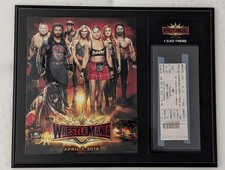 Listing image for Wrestlemania 35 "I Was There" Ticket Plaque - 2019 Memorabilia