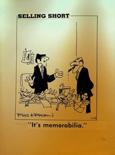 Listing image for Selling Short Original Comic Strip Art 1980s It's Memorabilia