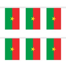 Listing image for Flagtex Burkina Faso Rectangle Bunting
