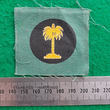Listing image for Nigeria District Royal West African Frontier Force RWAFF Formation Patch Badge