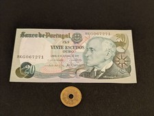 Listing image for Portugal 1978 20 Escudo Banknote, Near Mint, Collectible, P-176b