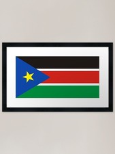 Listing image for south sudan Framed Art Print Framed Wall Art Poster Canvas Print Picture