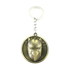 Listing image for Black Panther Fashion Novelty Keychain Movie Comic Series