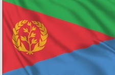 Listing image for ERITREA FLAG 5' x 3' Eritrean East Africa African Old Ethiopia Ethiopian Flags