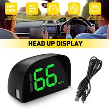 Listing image for 1xUniversal Car Electronics Digital Speedometer GPS Speedo Speed Head Up Display