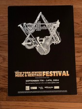 Listing image for 2004 NEW YORK JEWISH MUSIC & HERITAGE EVENT POSTER