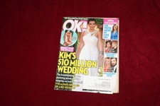 Listing image for OK MAGAZINE KIM KARDASHIAN WEDDING COST $10 MILLION TOP MEMORABILIA!
