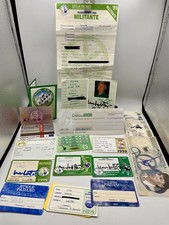 Listing image for Lega Nord Padania Huge Memorabilia Lot IDs Banknotes Cards Stickers 1990s