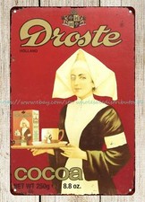 Listing image for interior decorating styles Droste Cacao Powder cocoa holland metal tin sign
