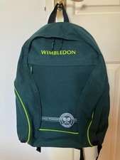 Listing image for Wimbledon Tennis Backpack Championships Press Media Reporters Commentators New