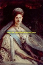 Listing image for mm341- Czarina Alexandra Romanov art portrait - Royalty print 6x4"
