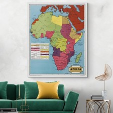 Listing image for Map of Colonial Africa– Imperial Era Boundaries & European Influence