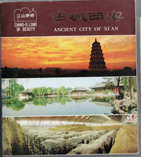 Listing image for MEMORABILIA ,ANCIENT CITY OF XI AN , CHINA A LAND OF BEAUTY , BOOKLET