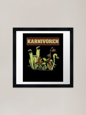 Listing image for Carnivorous Plant Venus Flytrap Car Framed Wall Art Poster Canvas Print Picture