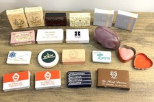 Listing image for Vintage Hotel Soaps Lot of 19 Guest Soaps 1960s+ Travel Memorabilia Unopened