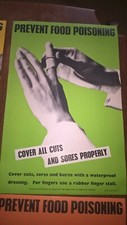 Listing image for Vintage 1950s public health awareness advert poster