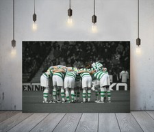 Listing image for CELTIC FC 1 -DEEP FRAMED CANVAS SPORT WALL ART PICTURE PAPER PRINT- GREEN BLACK