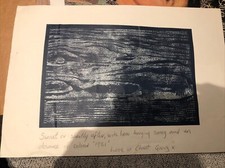 Listing image for Sunset Or Shortly After With Low Hanging Smog 1981 From Gary memorabilia