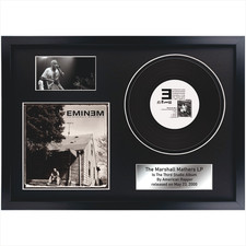 Listing image for Eminem - The Marshall Mathers LP / LP / Memorabilia / Souvenir in black frame