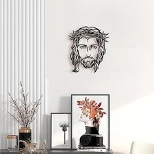 Listing image for Jesus Picture Wall Art Decor, Christian Wall Art Decor, Religious Wall Decor, Bl