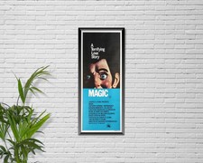 Listing image for Magic 1978 Cult US Psychological Ventriliquist Horror Film Poster Wall Art