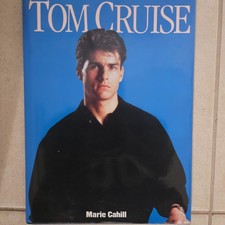 Listing image for TOM CRUISE | Illustrated Biography and Filmography Book w/Poster VINTAGE