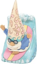 Listing image for Enesco Jim Shore Heartwood Creek Coastal Gnome Surfing a Wave Figurine 5.59 Inch