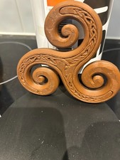 Listing image for Celtic Knot Triskelion – Triple Spiral Wall Art