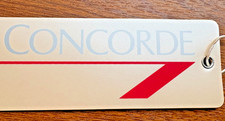 Listing image for British Airways Concorde Cabin Baggage Tag Aviation Memorabilia Travel Ephemera