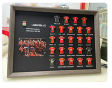 Listing image for ⚽ Soccer star 2024-25 Jersey Pin Badge Display Frame Football Collectible Gift