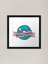 Listing image for Riots Not Diets Framed Art Print Framed Wall Art Poster Canvas Print Picture