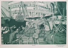Listing image for SHOESMITH PENANG DOCKS MALAYSIA Vintage 1920s/30s Retro Children's School Poster