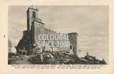 Listing image for CASTLE LA ROCCA PRISON MOUNT TITANO SAN MARINO C 1920 PHOTO ILLUSTRATION PRINT