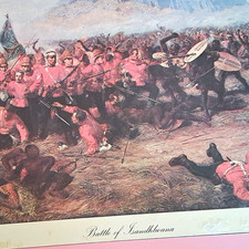 Listing image for Battle of Isandhlwana Realism Poster Print - History Military Soldiers