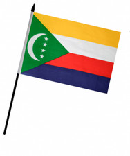 Listing image for Comoros Hand Flag (9" x 6")
