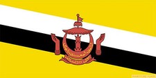 Listing image for BRUNEI FLAG 3X2 feet 90cm x 60cm FLAGS